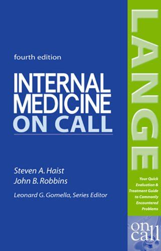internal medicine on call lange on call Doc